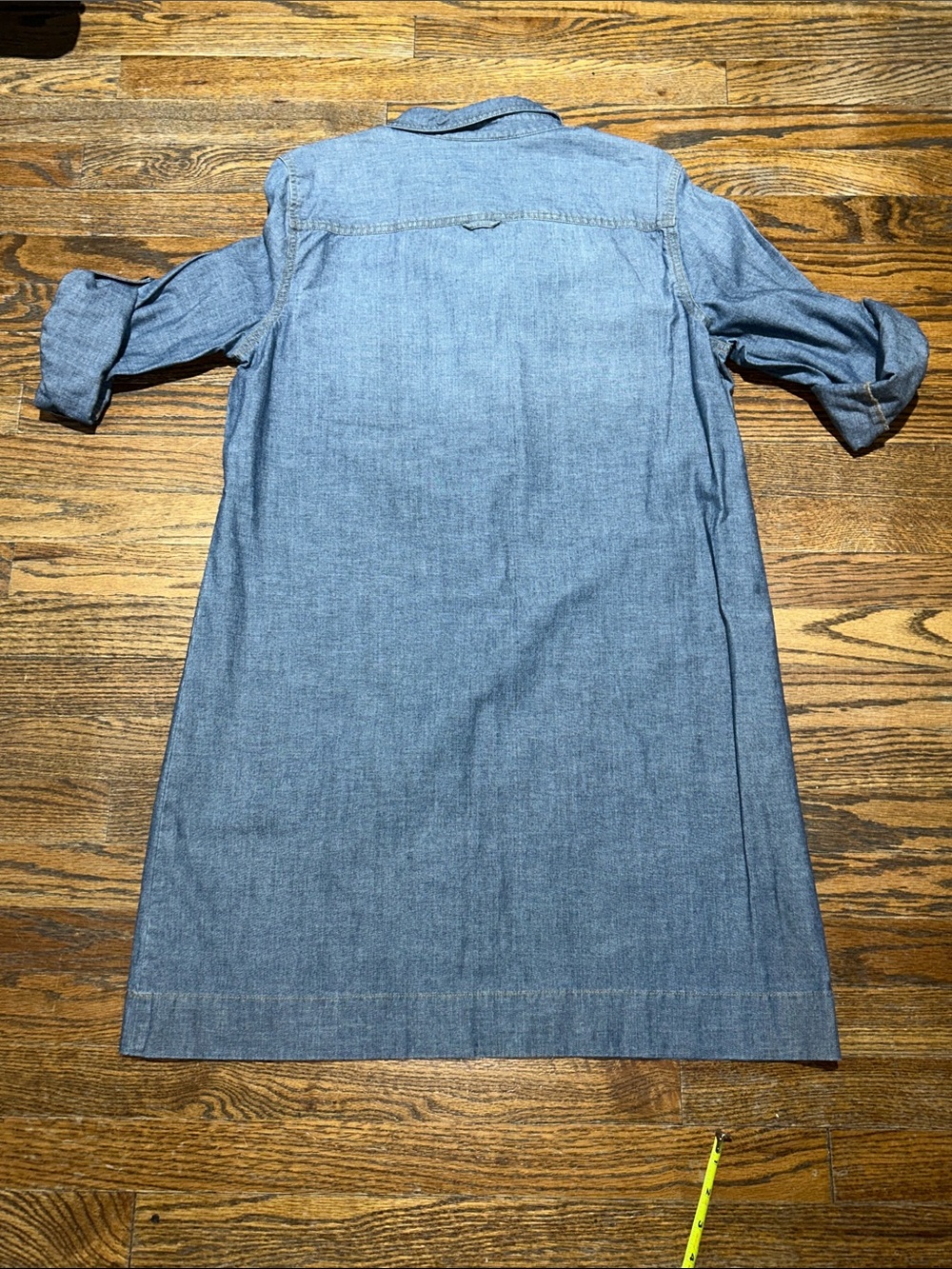 J. Crew Blue Jean  Shirt Dress - Picture 7 of 9